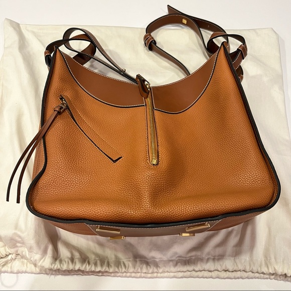 Like New Loewe Medium Hammock Leather Bag in Color Tan - Picture 3 of 14